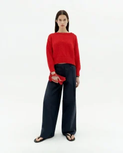 Jersey texturizado rojo Clara