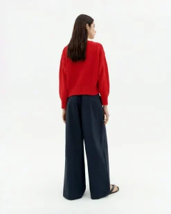 Jersey texturizado rojo Clara