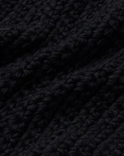 Mini bolso navy crochet tejido a mano