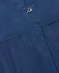 Mono azul Cupro Marcia