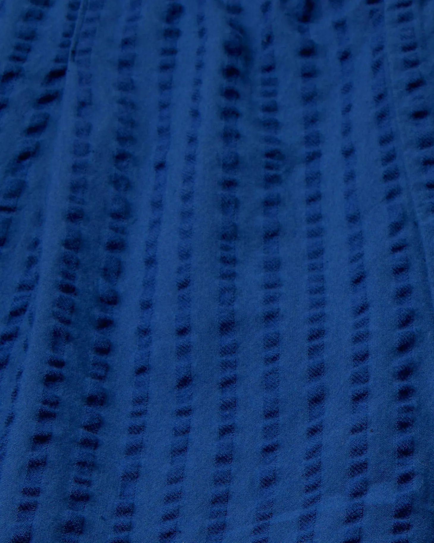 Pantalón loose seersucker azul Luc
