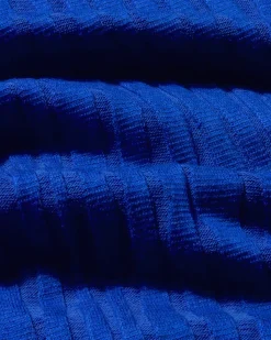 Pantalón punto comfy Ecovero azul Naia