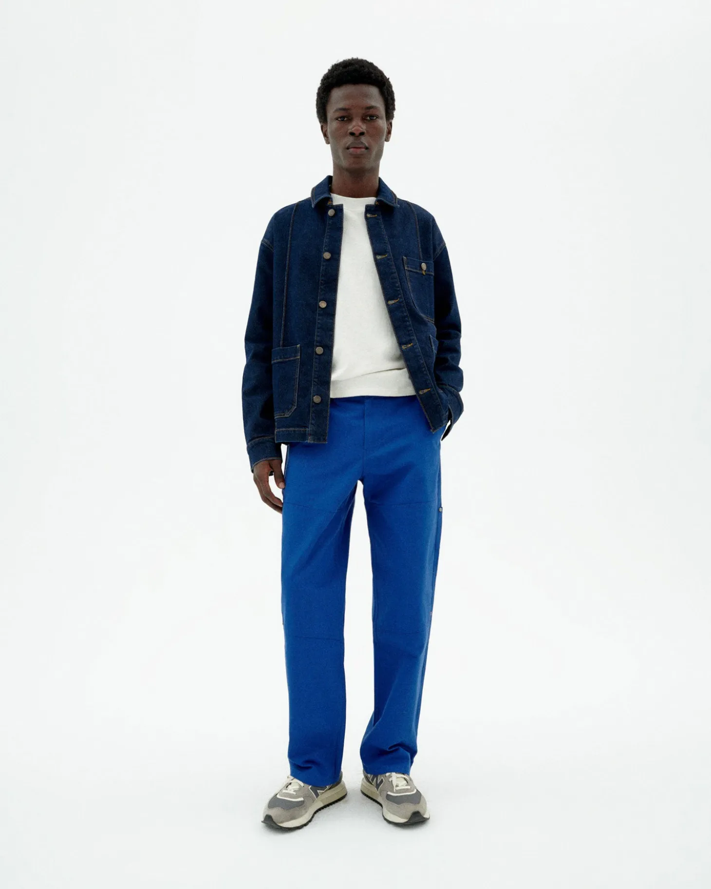 Pantalón recto azul Owen