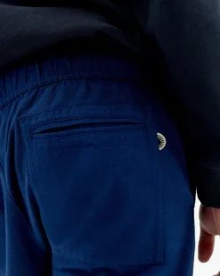 Pantalón recto azul Travel Light