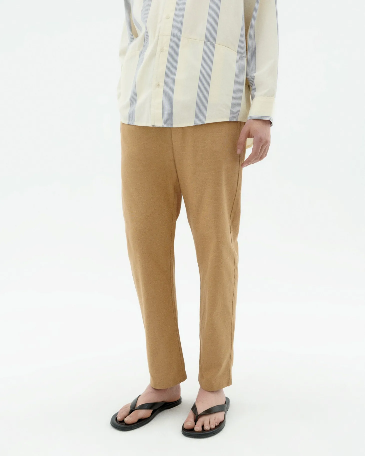 Pantalón recto beige Travel Light