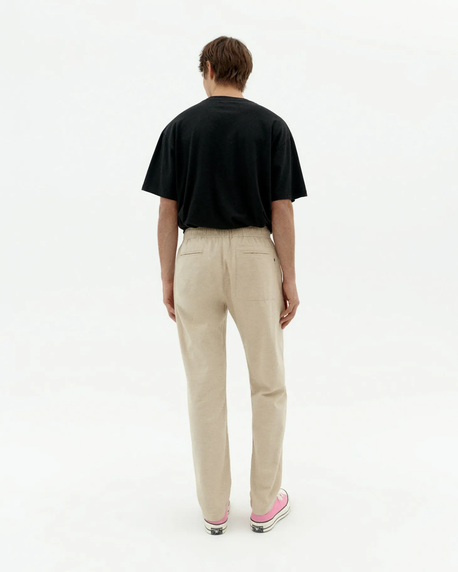 Pantalón recto crudo Travel Light