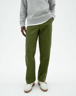 Pantalón recto verde Owen