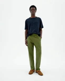 Pantalón recto verde Travel Light