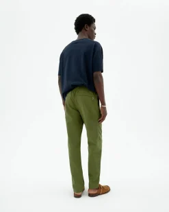 Pantalón recto verde Travel Light