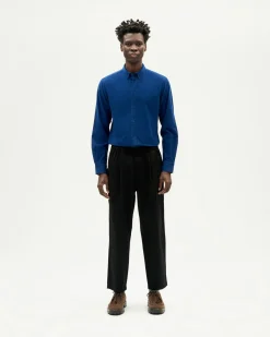Pantalón relaxed cargo negro Max