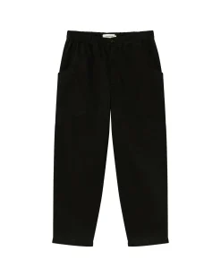 Pantalón relaxed cargo negro Max