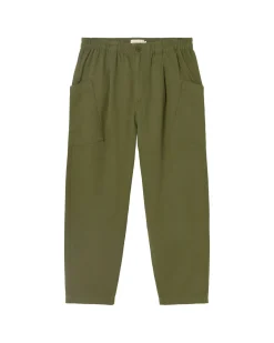 Pantalón relaxed cargo verde Max