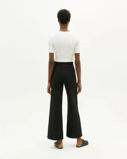 Pantalón tiro alto negro Karina