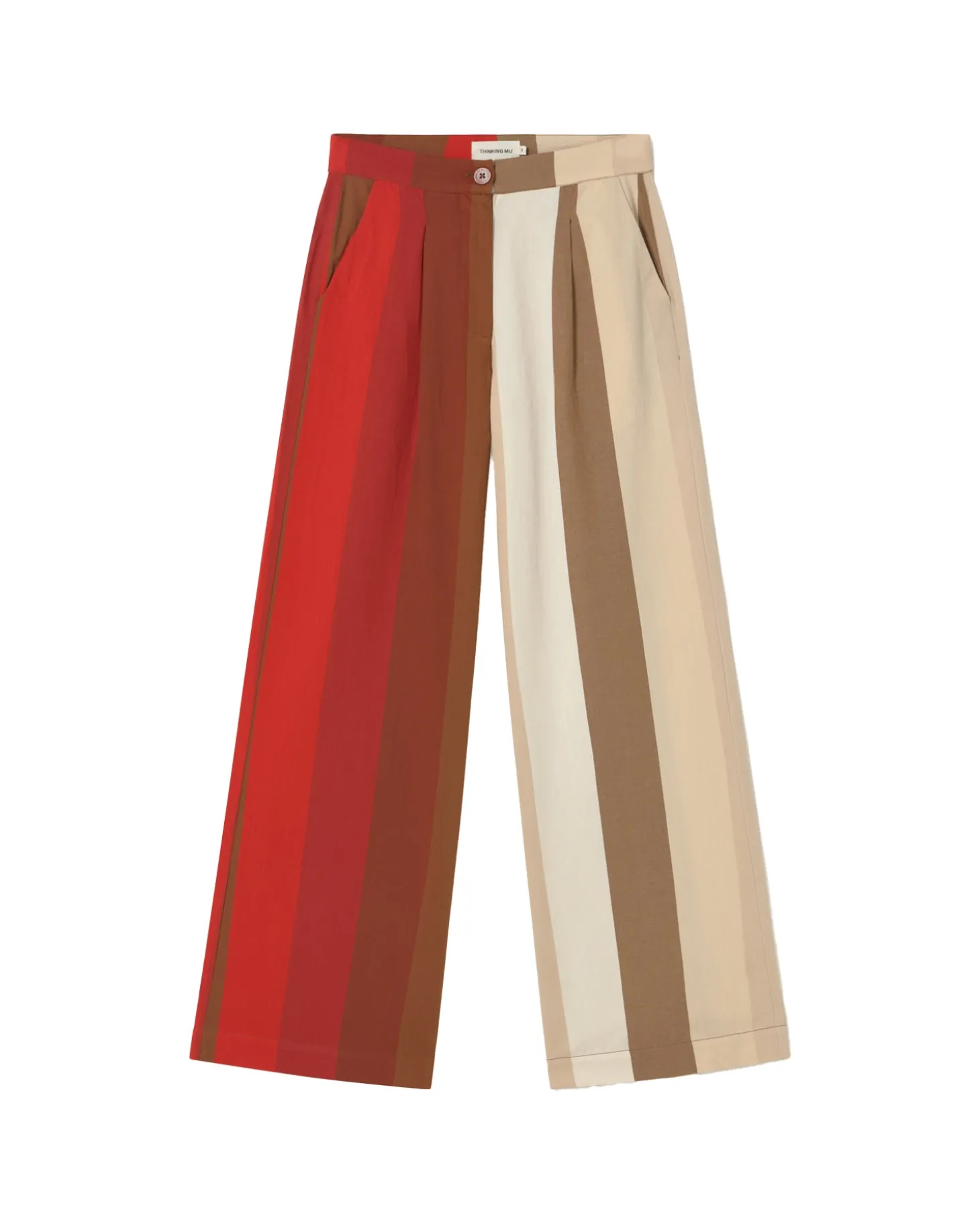 Pantalón wide leg rayas sandfire Manolita
