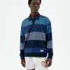 Polo rayas azul Bob
