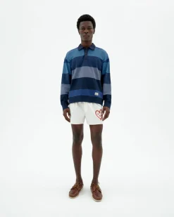 Polo rayas azul Bob
