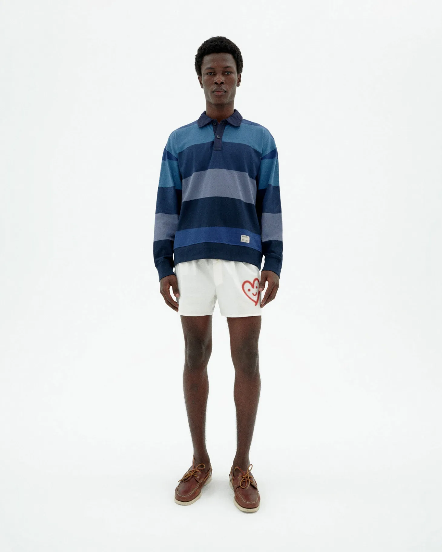 Polo rayas azul Bob
