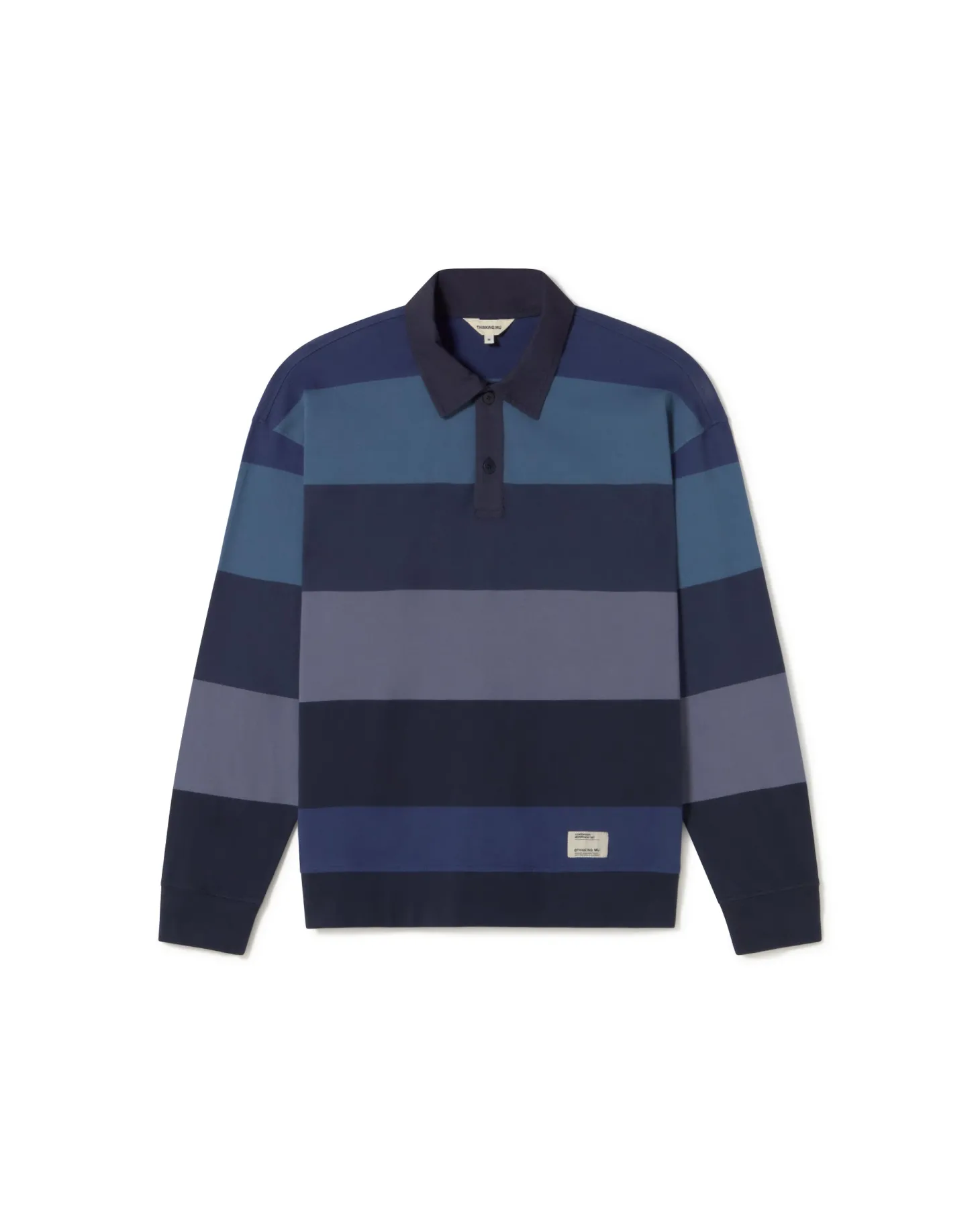 Polo rayas azul Bob