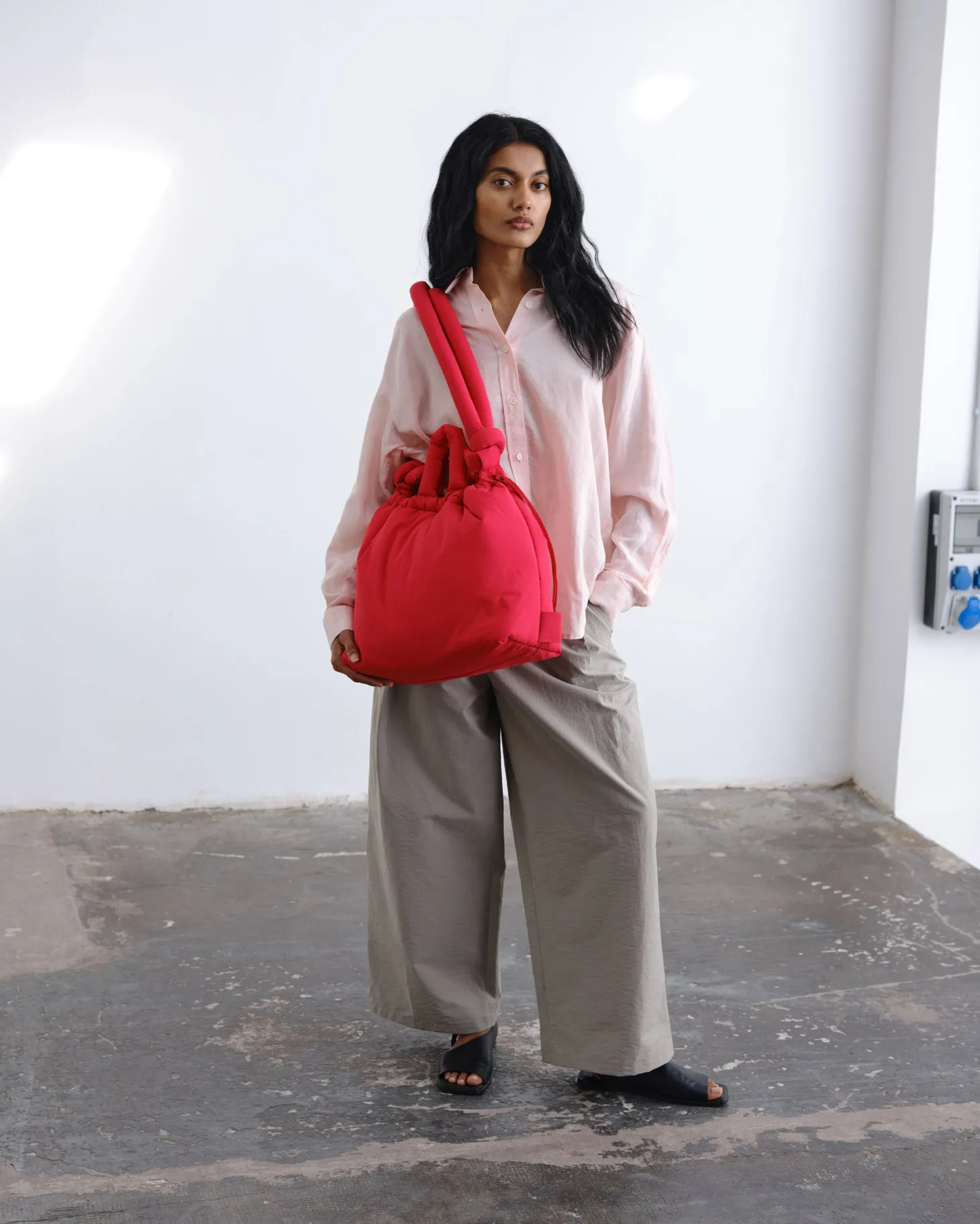 Red Ona soft bag