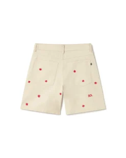 Shorts bordado a mano Luisa