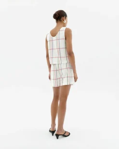 Shorts cuadros Geranio