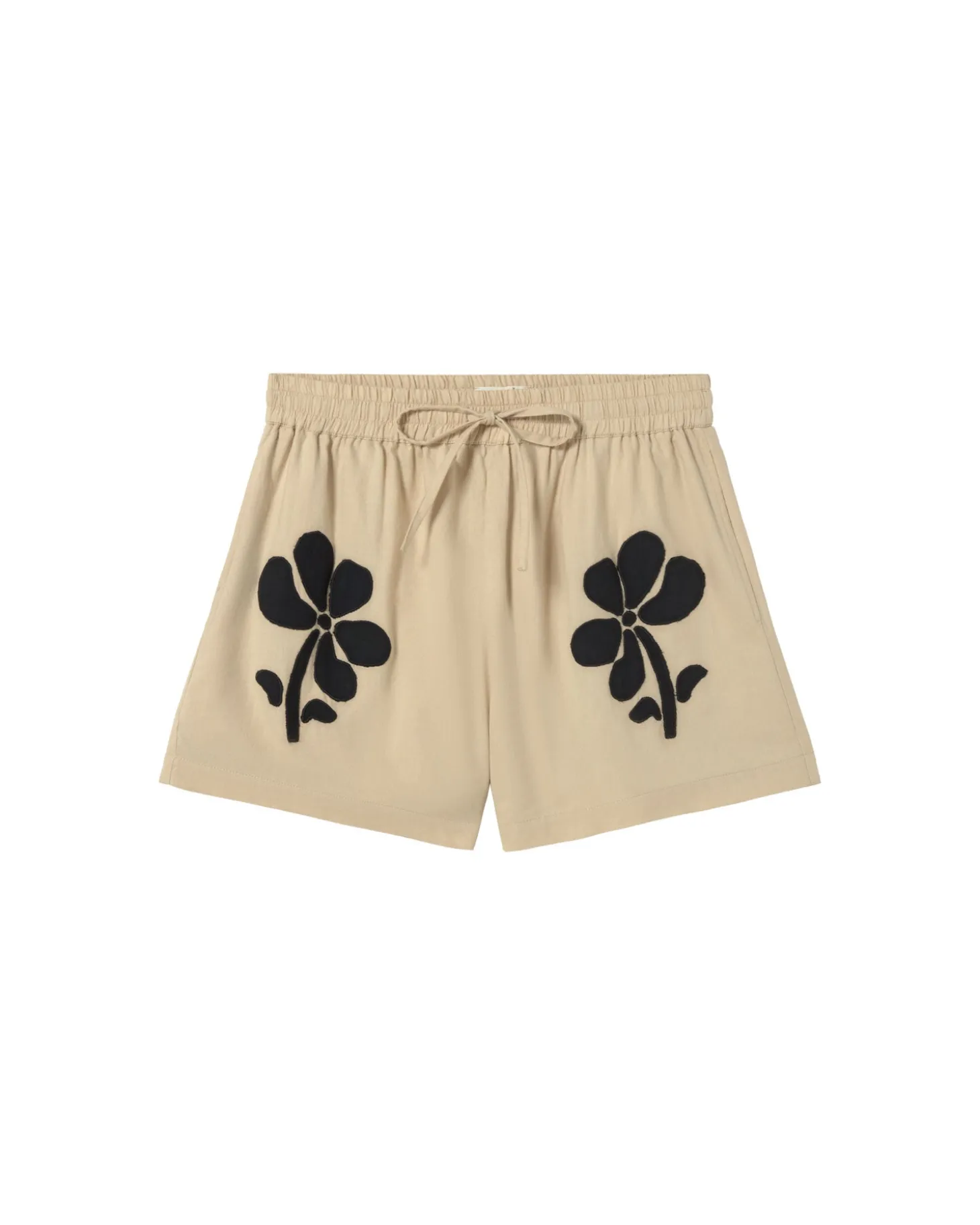 Shorts patched Geranio