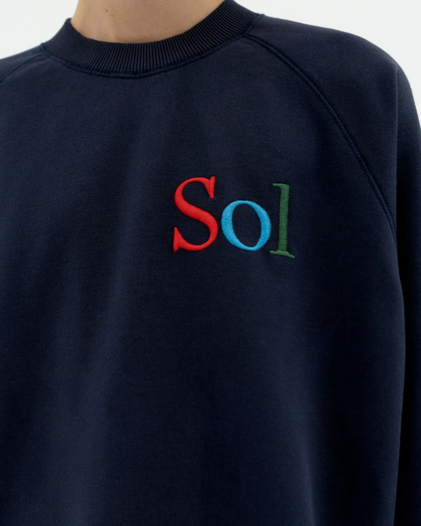 Sudadera bordado sol type Pepe