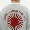 Sudadera sol espalda rojo Pepe