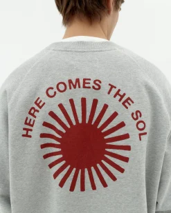 Sudadera sol espalda rojo Pepe