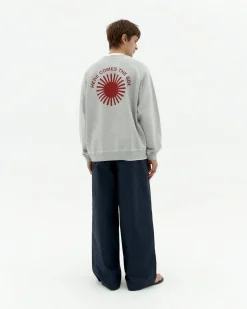 Sudadera sol espalda rojo Pepe