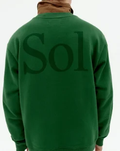 Sudadera sol type espalda Leon