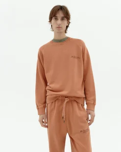 Sudadera unisex achiote tinte natural