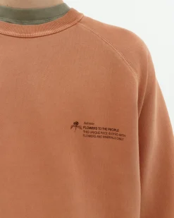 Sudadera unisex achiote tinte natural