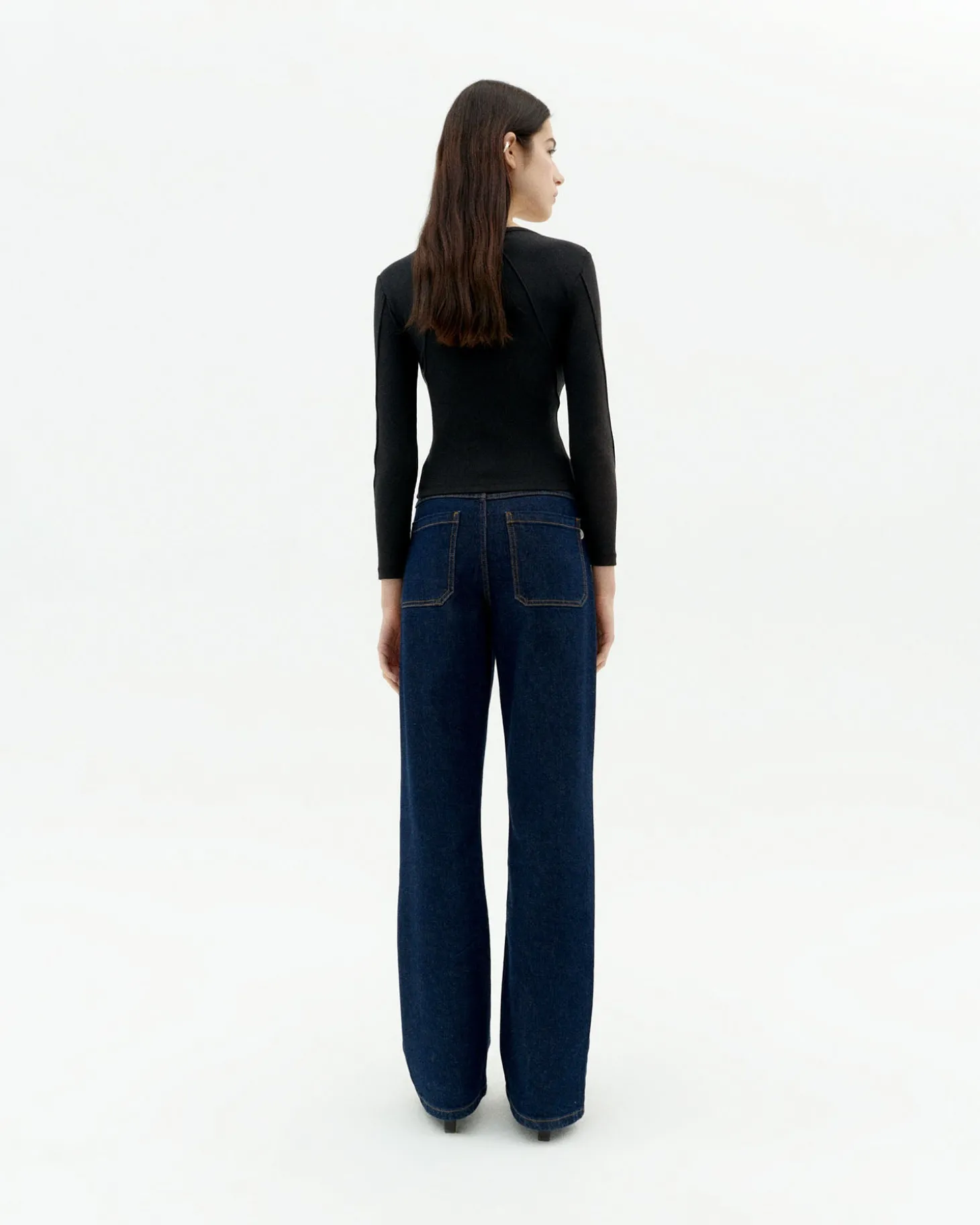 Top algodón modal negro Susan