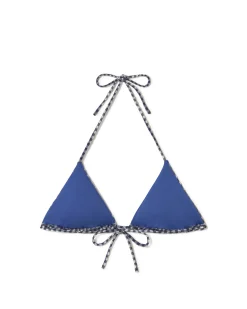 Top bikini ajustable cuadros vichy Calabria