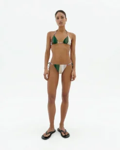Top bikini ajustable rayas river Calabria