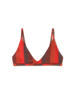 Top bikini rayas firesand Tropea