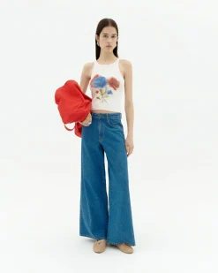 Top halter blanco blurry Harriet