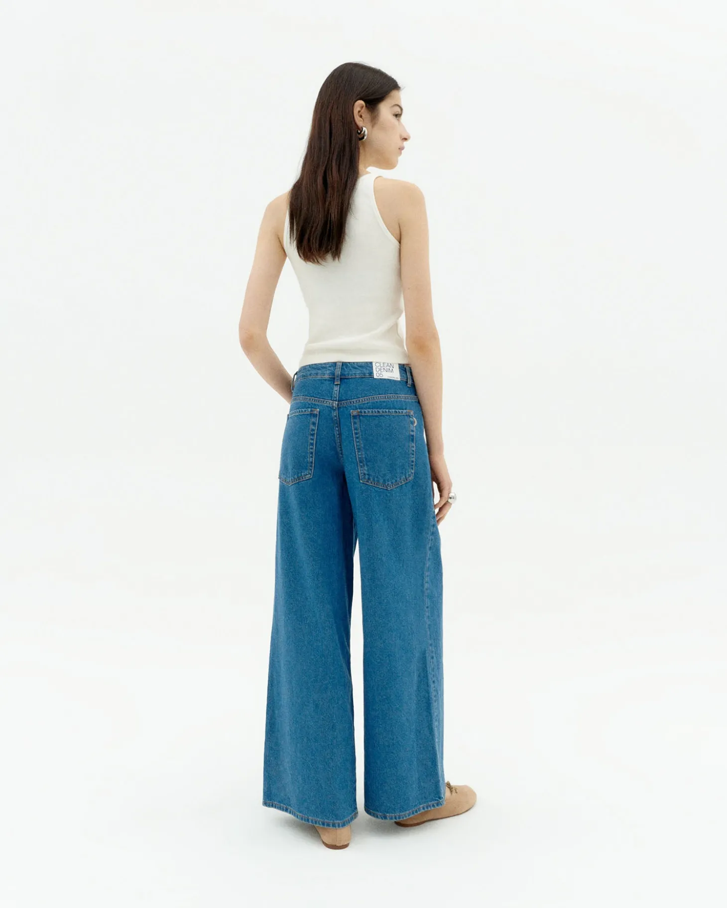 Top halter blanco blurry Harriet