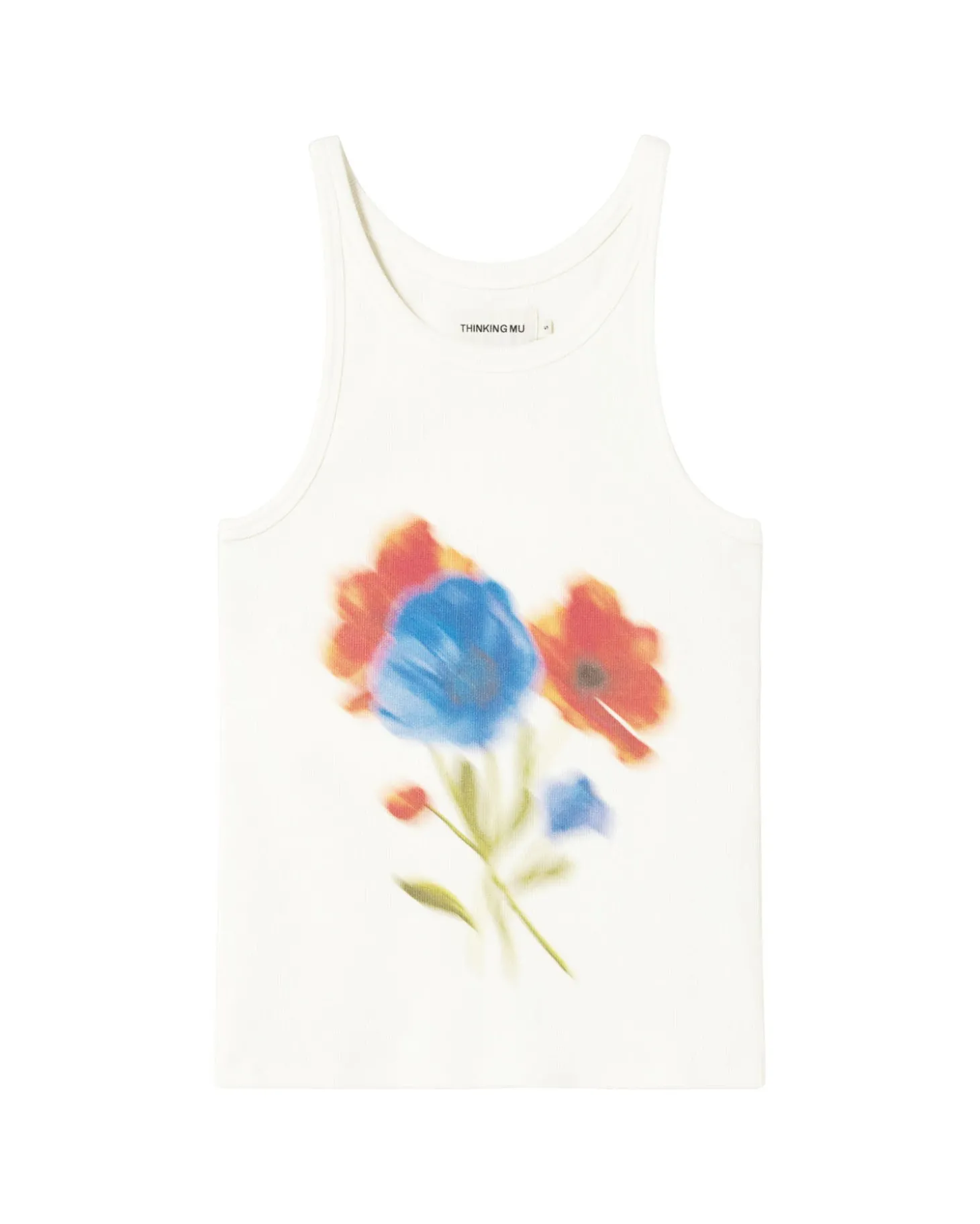 Top halter blanco blurry Harriet