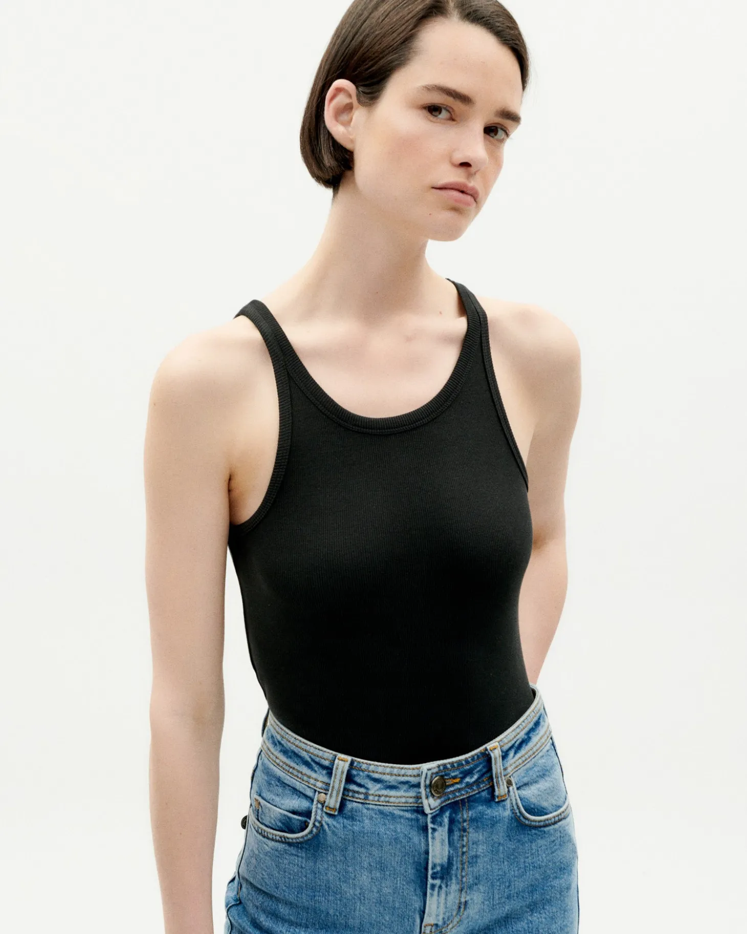 Top halter negro Harriet