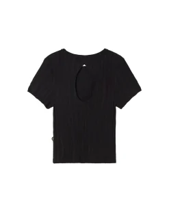 Top punto negro Ecovero Rue