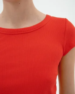 Top rojo apertura Faye