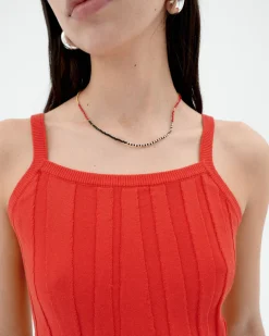 Top tirantes punto rojo Nadine