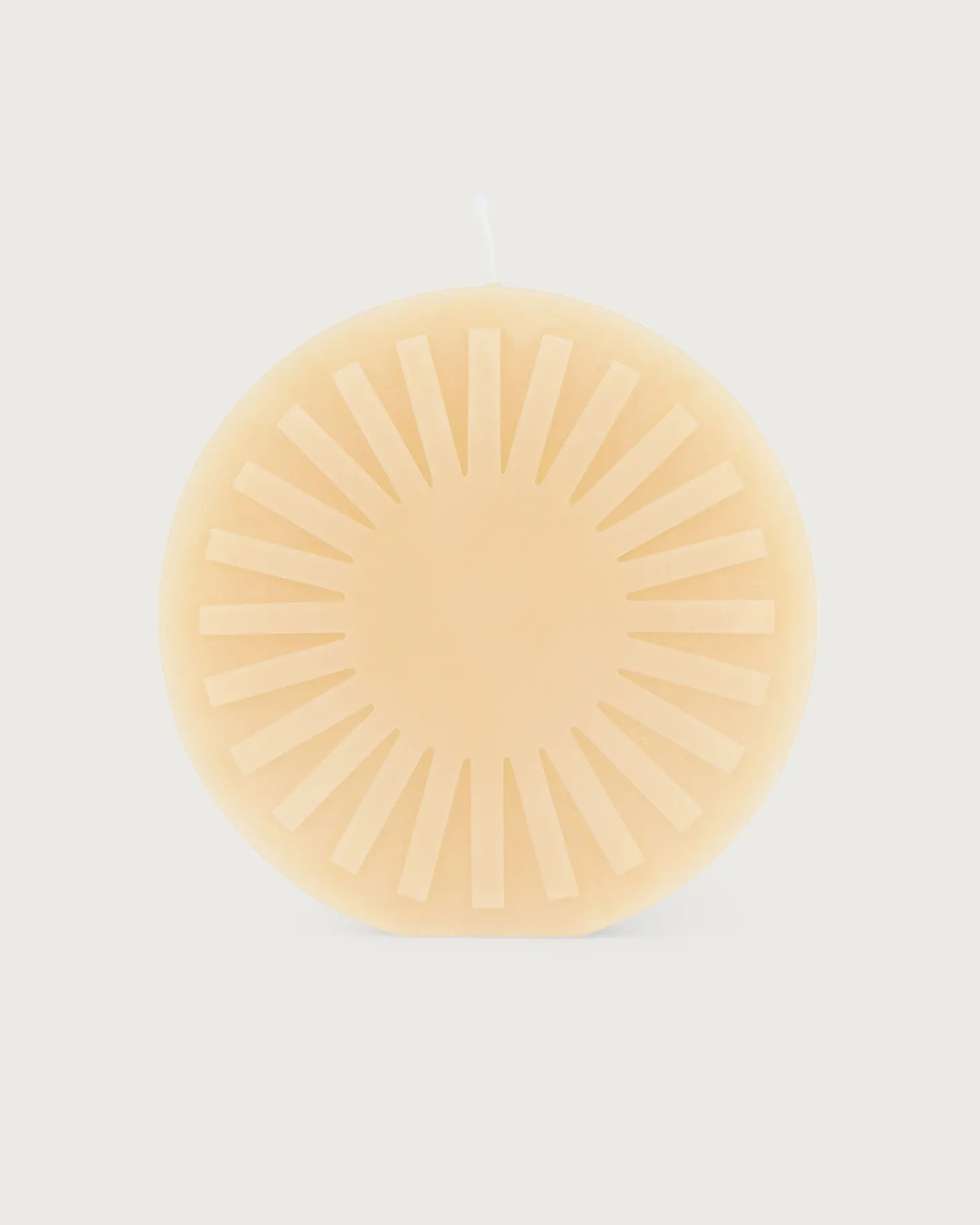Vela beige Sol
