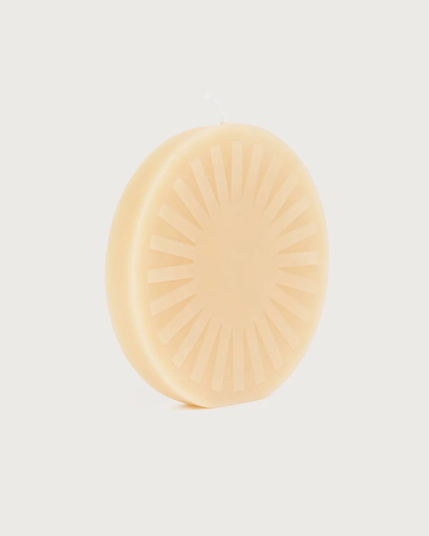 Vela beige Sol