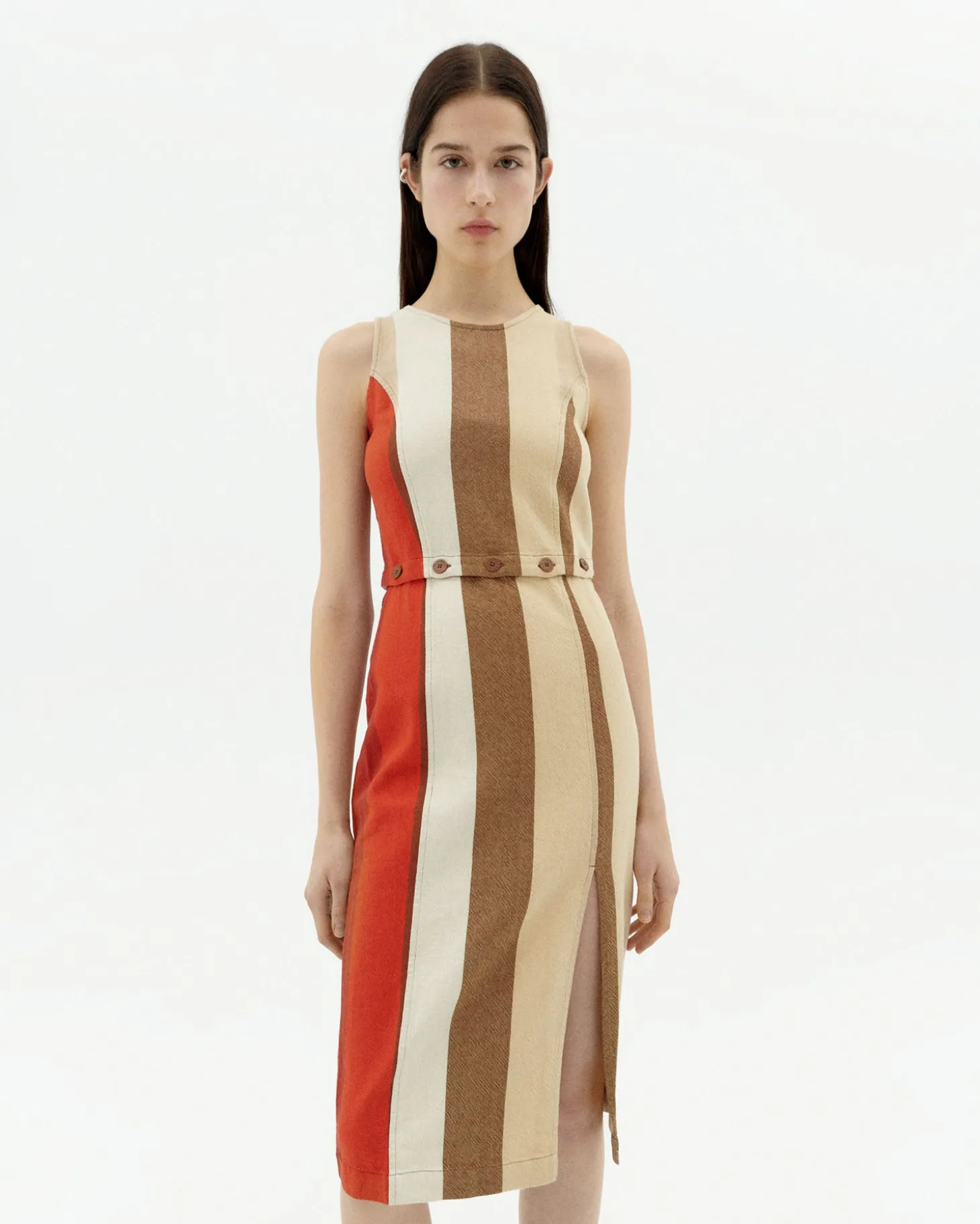 Vestido rayas desmontable sandfire Wila