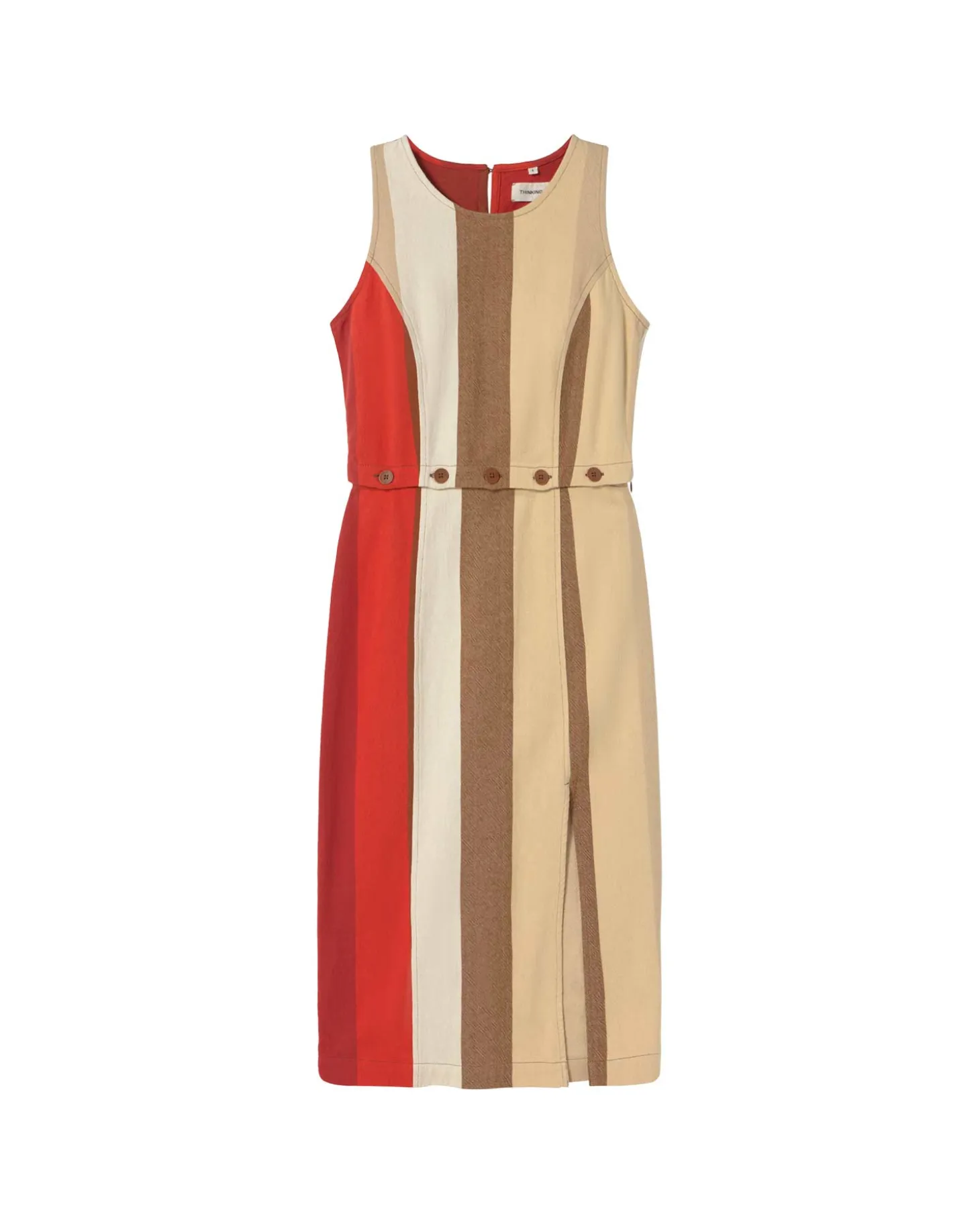 Vestido rayas desmontable sandfire Wila