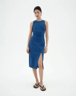 Vestido seersucker desmontable Wila