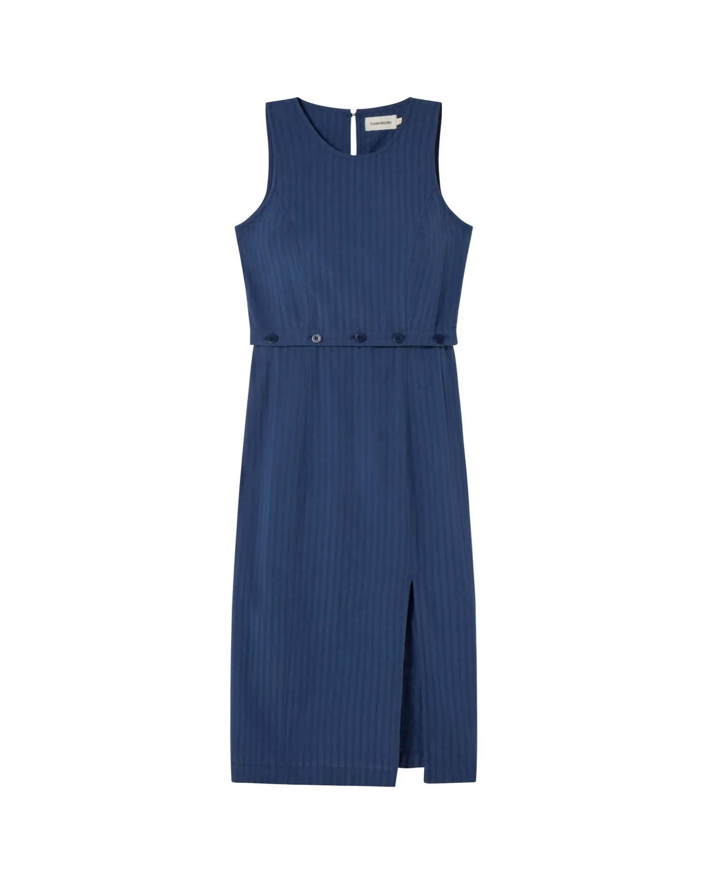 Vestido seersucker desmontable Wila